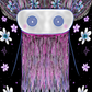 Alien Space Flowers blanket