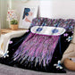 Alien Space Flowers blanket