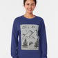 Galaxy Space Mountains 🗻 Pullover Sweatshirt
