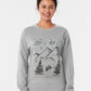 Galaxy Space Mountains 🗻 Pullover Sweatshirt