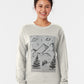 Galaxy Space Mountains 🗻 Pullover Sweatshirt